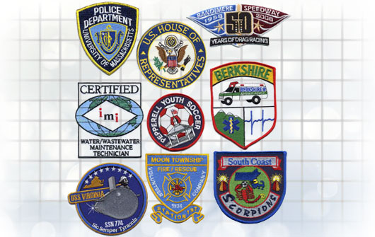embroidered emblem Design